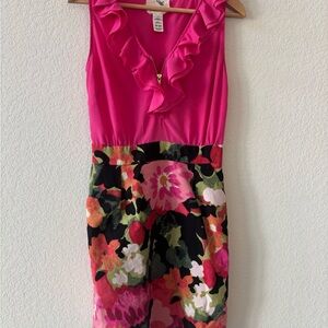 Tabitha Pink & Floral Dress